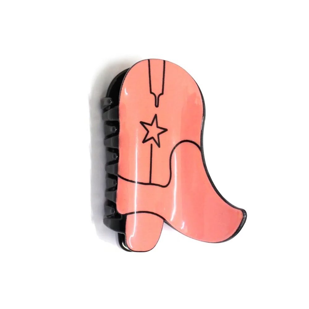 Cowgirl Boot Claw Clip